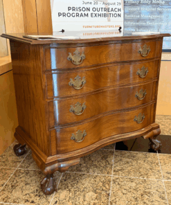 Chippendale Oxbow Bureau - NH POP